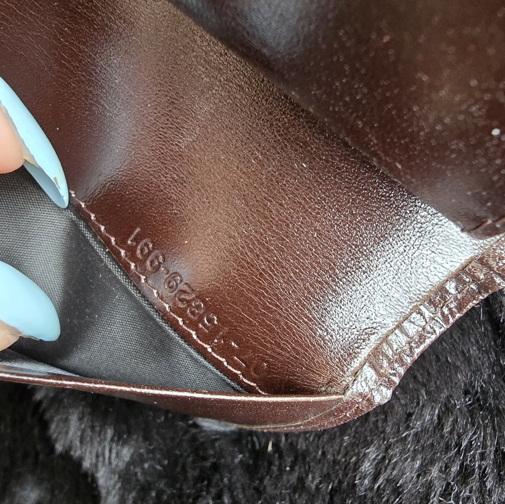 Fendi Monogram Brown and Tan Trifold Wallet - Picture 12 of 16